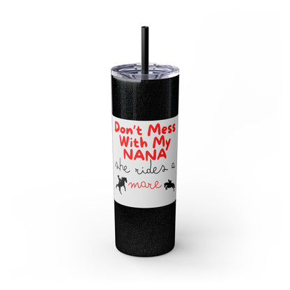 Skinny Tumbler with Straw, 20oz