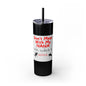 Skinny Tumbler with Straw, 20oz