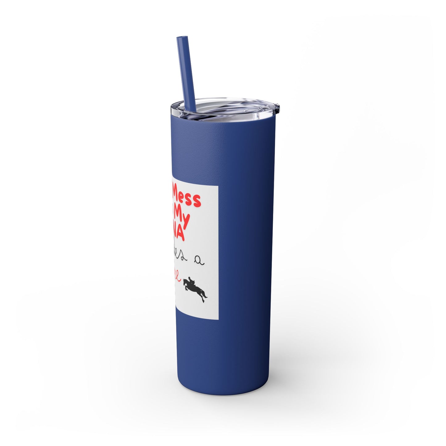 Skinny Tumbler with Straw, 20oz