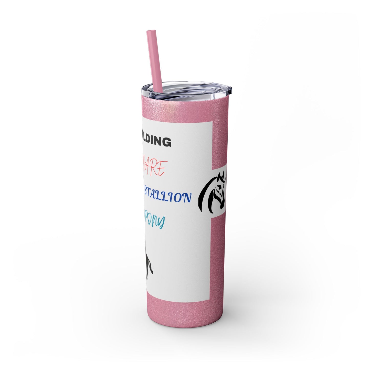 Skinny Tumbler with Straw, 20oz - Tell A Gelding