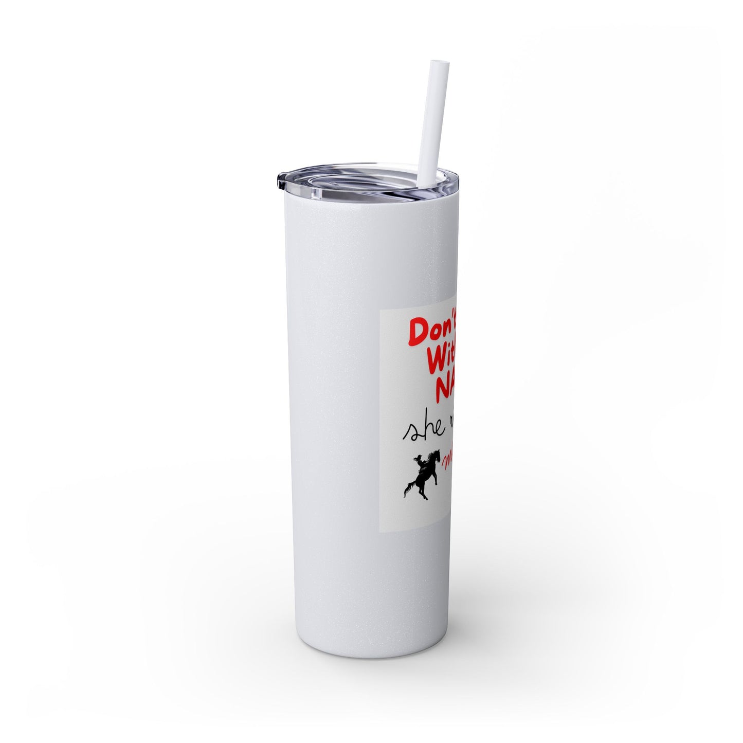 Skinny Tumbler with Straw, 20oz