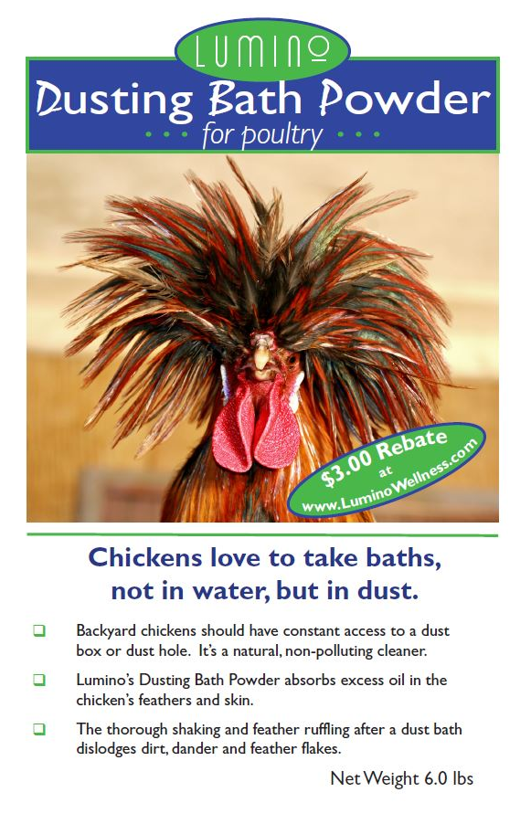 Dusting Bath Powder for Poultry