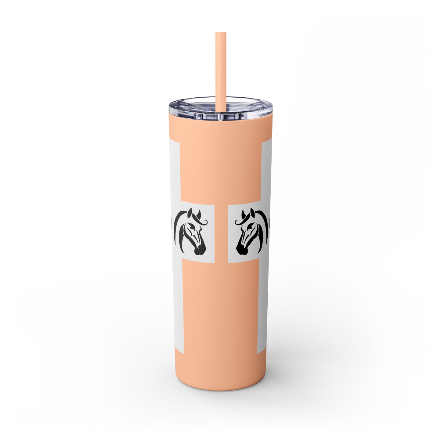 Skinny Tumbler with Straw, 20oz - Tell A Gelding