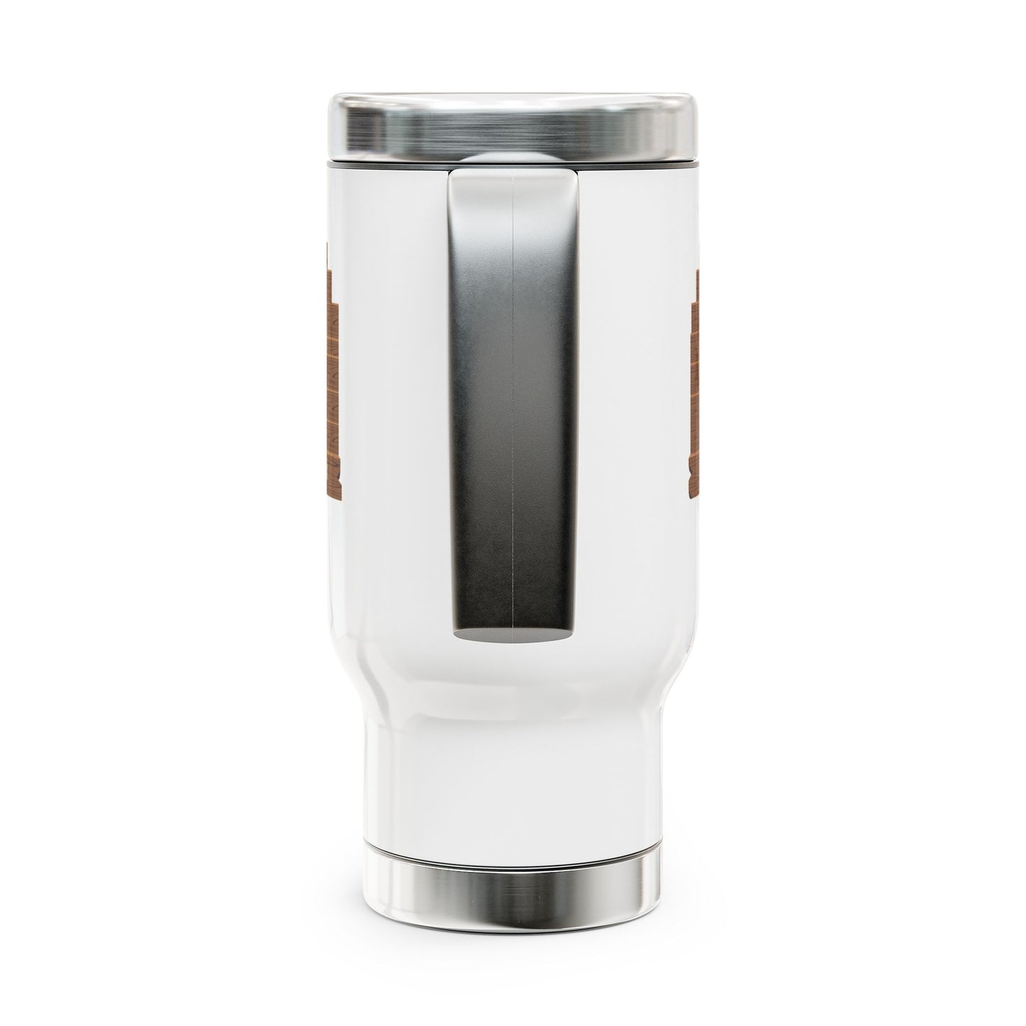 Stainless Steel Travel Mug with Handle, 14oz