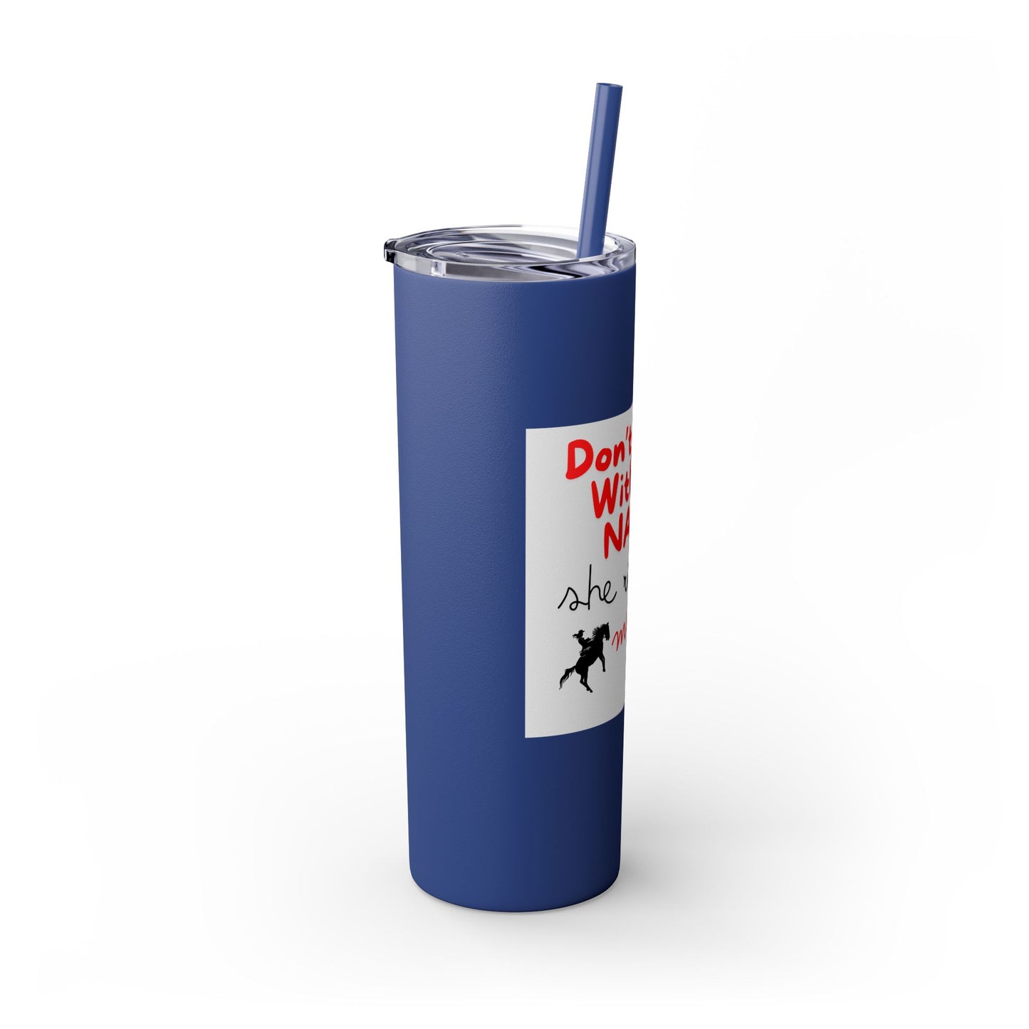 Skinny Tumbler with Straw, 20oz