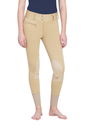 TuffRider Ladies Cotton Lowrise Wide Waistband Knee Patch Breeches