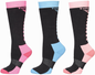 TuffRider Ladies Neon Winter Thermal Knee Hi Socks - 3 Pack