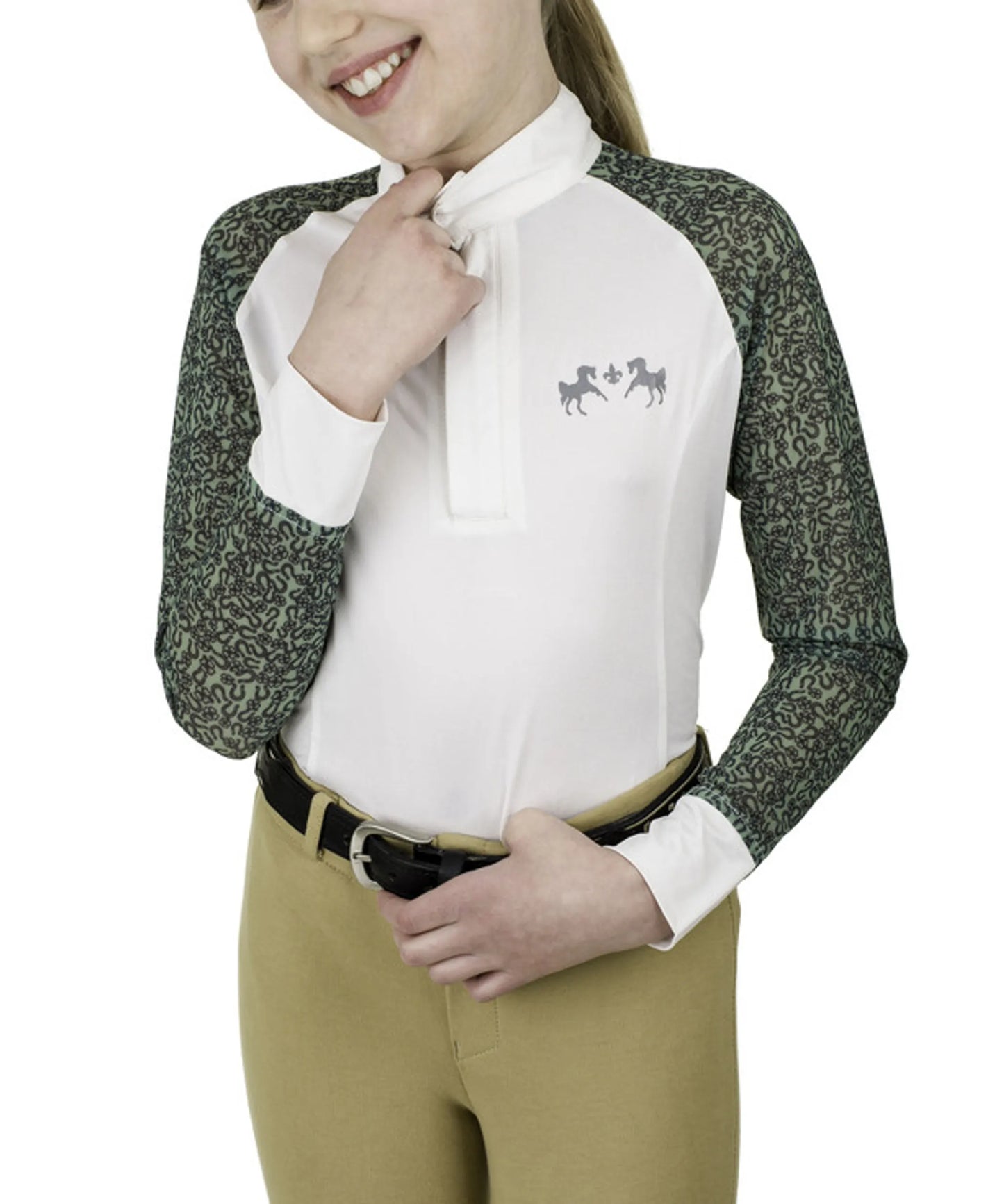 EQUINE COUTURE CHILDREN'S SMYRNA SHOW SHIRT