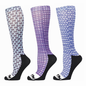 Equine Couture Ladies Lola Padded Knee Hi Boot Socks - 3 Pack