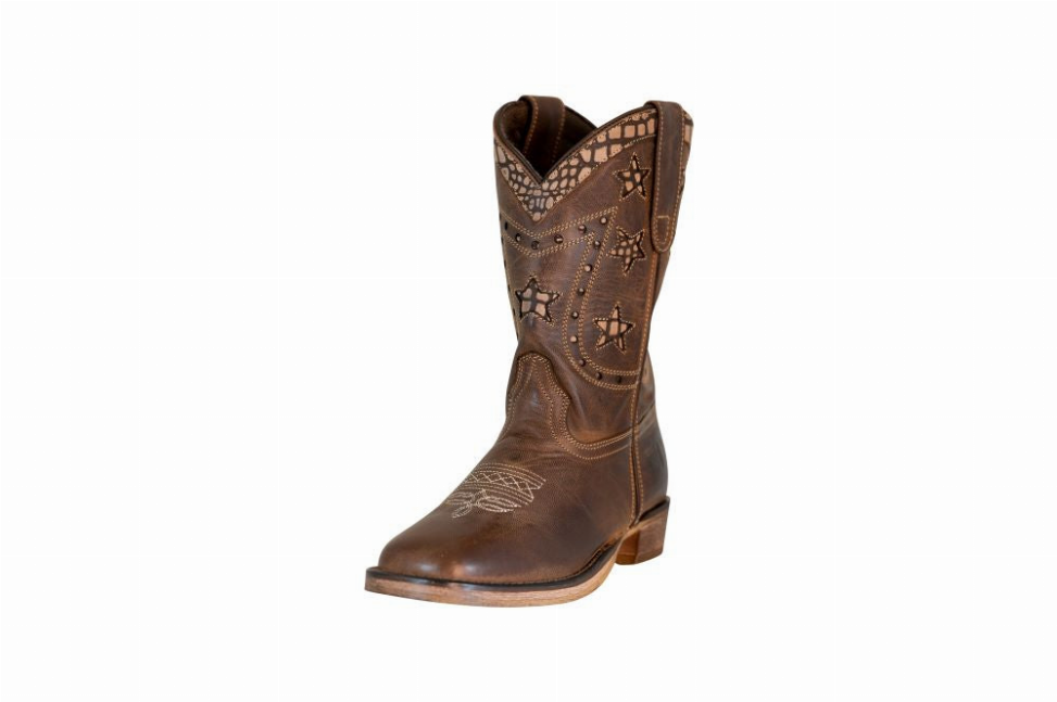 TuffRider Youth Rocky Mountain Square Toe Western Boot