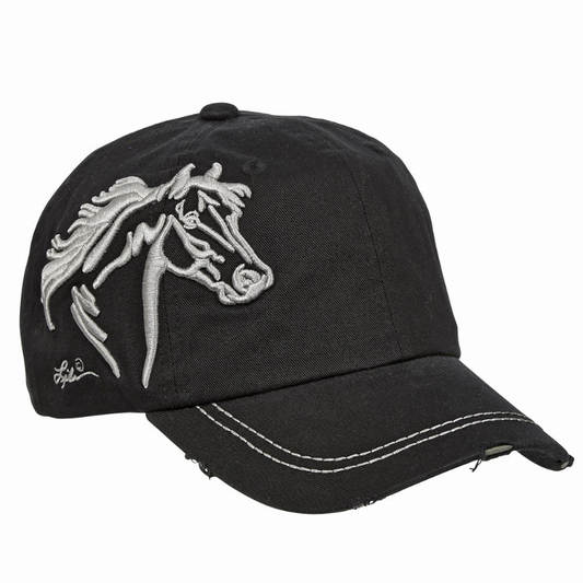 AWST Int'l Lila 3D Horse Head Cap