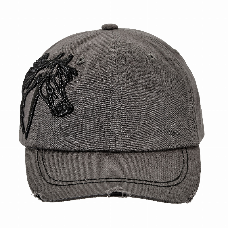 AWST Int'l Lila 3D Horse Head Cap