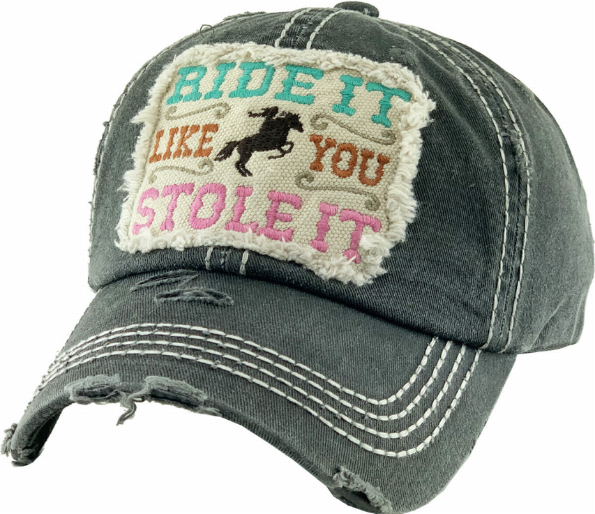 AWST Int'l  Ride it Like You Stole It Cap