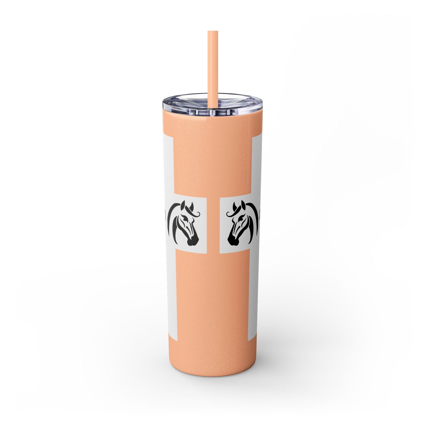 Skinny Tumbler with Straw, 20oz - Tell A Gelding