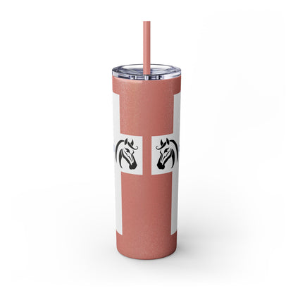 Skinny Tumbler with Straw, 20oz - Tell A Gelding