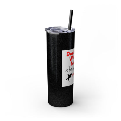 Skinny Tumbler with Straw, 20oz