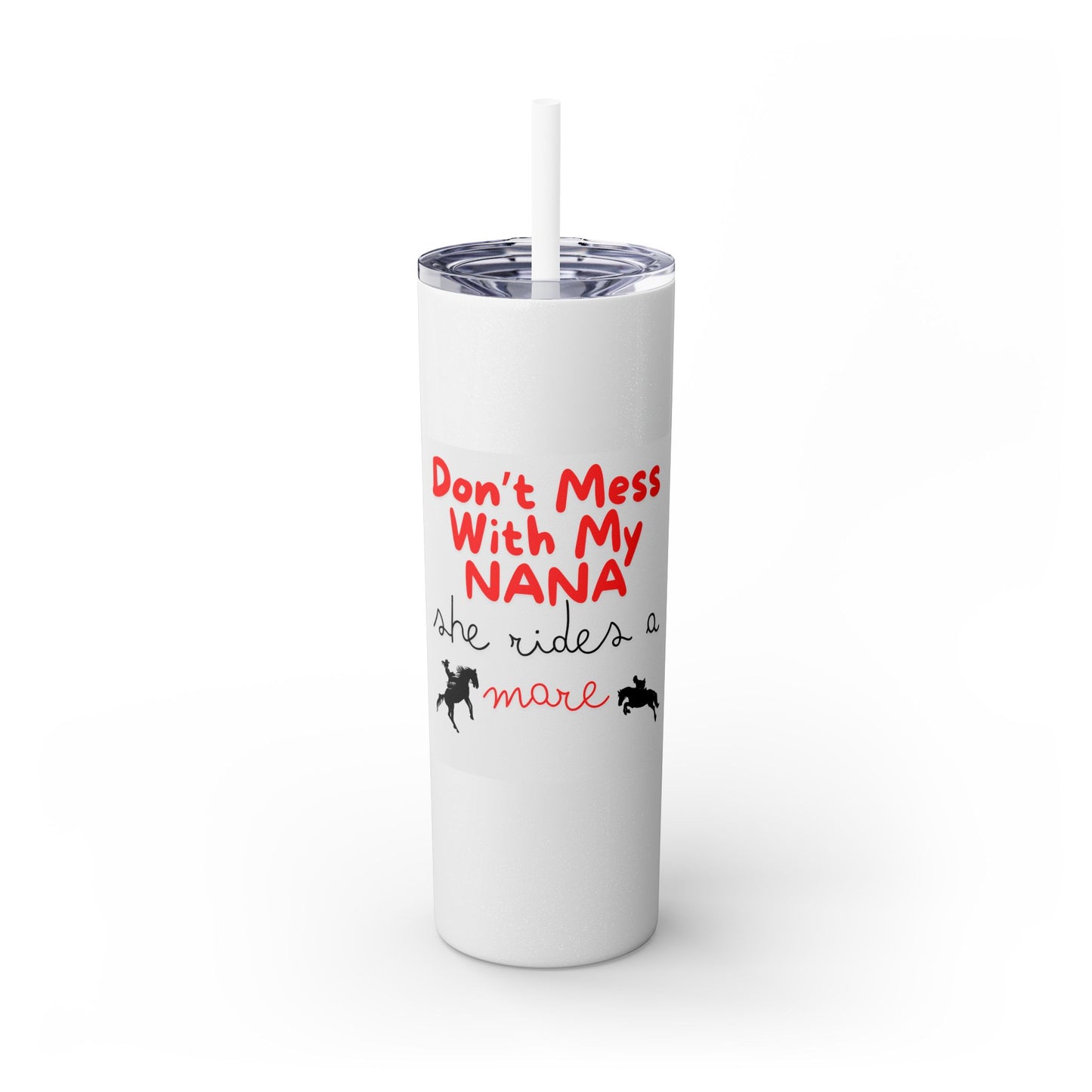 Skinny Tumbler with Straw, 20oz