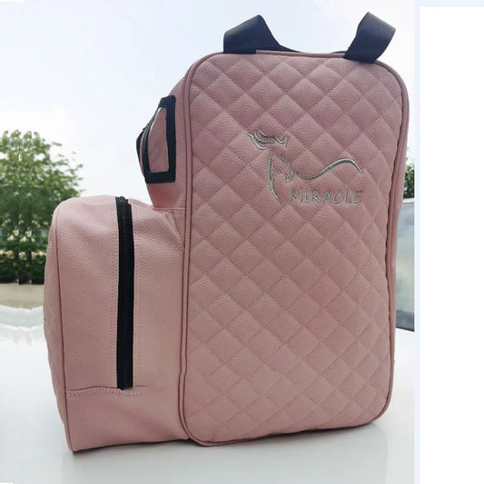 Children's Equestrian Equipment Bag Horse Riding Storage Bag Riding Boots Bag Riding PU Backpack Outdoor Sports Bag