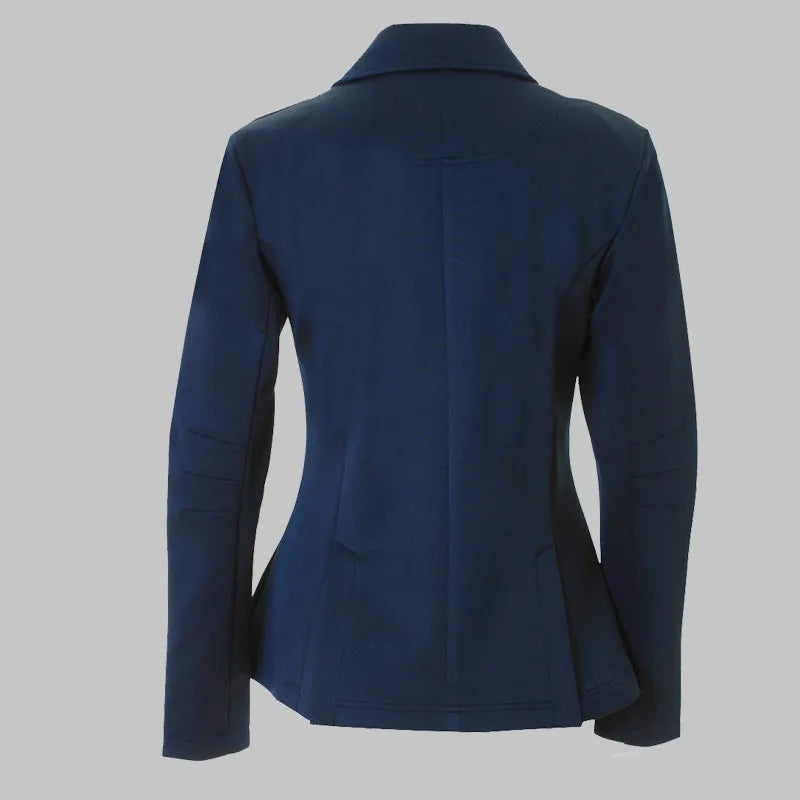 Horse Riding Jacket Clothes For Women Lady Blazer Coat Equestrian Slim Fit Cotton Top Horse Back Rider Equipment Female Clothing