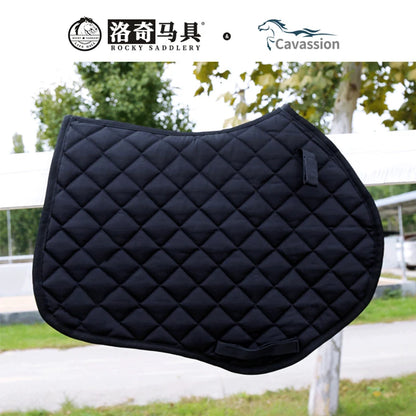 Cavassion Obstacle Sweat Mat - Soft and Wear-Resistant Saddle Pad for Horse Riding