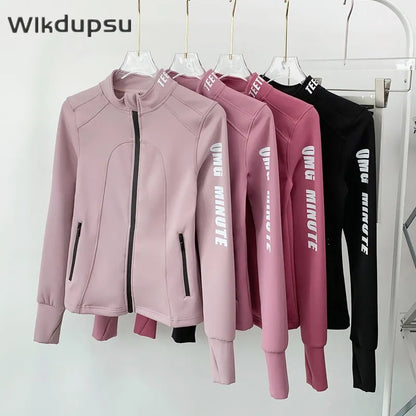 Horse Riding Jacket Coat Autumn Winter Top Clothes For Women Equestrian Long Sleeve Lady Zipper Equestrian Jackets Equipment