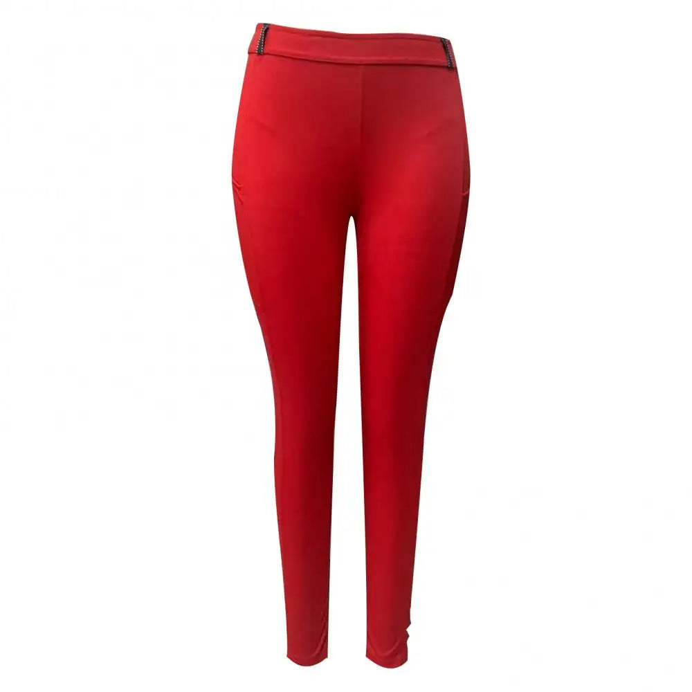 Tight Trousers Tight Pants Full Seat Equestrian Breeches Anti-pilling Navy Horse Riding Tights Pocket Hip Lift Equestrian Horse